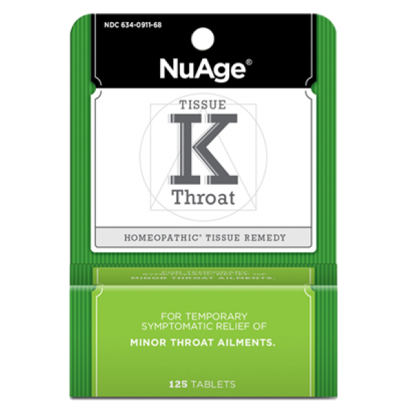 Tissue K Throat(125 粒) - NuAge - BabyOnline HK