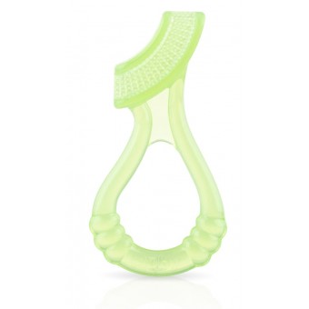 Silicone Toothbrush Massager with Case - Green