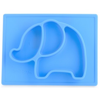 SurGrip Mircale Mat Suction Plate - 藍色大象
