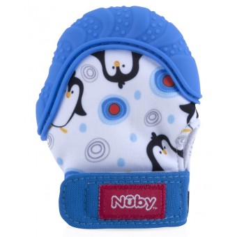 Happy Hands Teething Mittens - Tipsy Penguins
