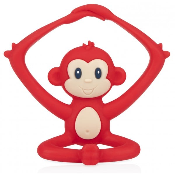 瑜伽動物造型牙膠 - 紅色 - Nuby - BabyOnline HK