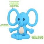 瑜伽動物造型牙膠 - 藍色 - Nuby - BabyOnline HK