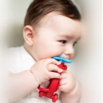 Chewy Chums Soothing Teether - Red Helicopter - Nuby - BabyOnline HK