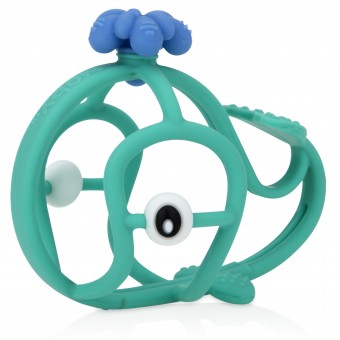 Chewy Chums Soothing Teether - Teal Whale