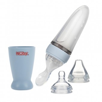 Silicone Squeeze Feeder (Blue)
