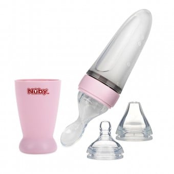 Silicone Squeeze Feeder (Pink)