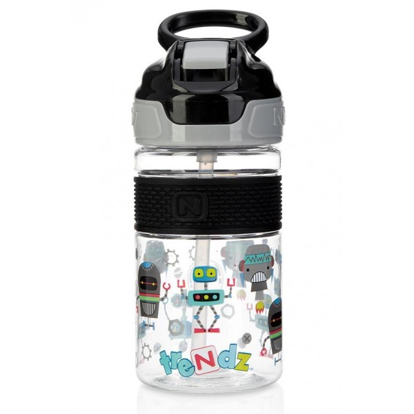 Nuby Thirsty Kids Flip-it Reflex Tritan Cup (Robot) - Nuby - BabyOnline HK