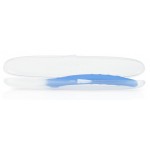 Soft Flex Silicone Spoon with Case - Blue - Nuby - BabyOnline HK