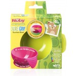 SureGrip Suction Bowl - Lime - Nuby - BabyOnline HK