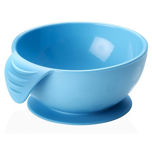 SureGrip Suction Bowl - Blue - Nuby - BabyOnline HK