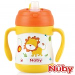 No-Spill Stainless Steel Insulate Cup 220ml - Lion - Nuby - BabyOnline HK