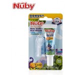 嬰兒牙齒及牙齦清潔劑 + 牙齦按摩指套 - Nuby - BabyOnline HK