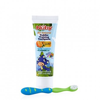 Toddler Training Toothpaste & Toothbrush