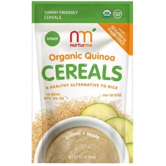 Organic Baby Cereal - Quinoa + Apple 104g