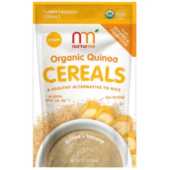 Organic Baby Cereal - Protein-packed Quinoa + Banana 104g