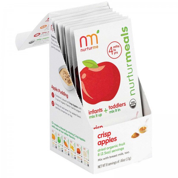 Organic Crisp Apples (8 Pouches) - NurturMe - BabyOnline HK