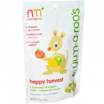 Yum-A-Roo's - Happy Harvest (Peas, Sweet Corn & Apple)
