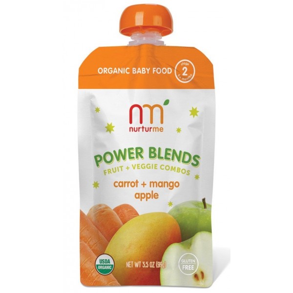 Organic Carrot, Mango, Apple 99g - NurturMe - BabyOnline HK