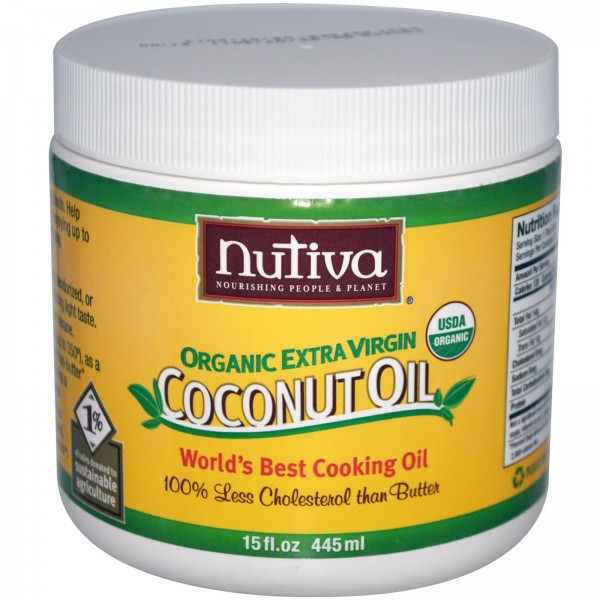 Organic Extra Virgin Coconut Oil 445ml - Nutiva - BabyOnline HK
