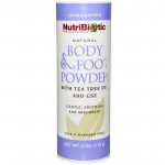 Natural Body & Foot Powder - Unscented 113g - NutriBiotic - BabyOnline HK