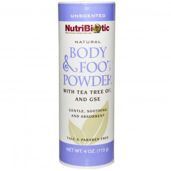 Natural Body & Foot Powder - Unscented 113g