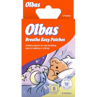 Olbas Breathe Easy Patches for Children (6 patches)