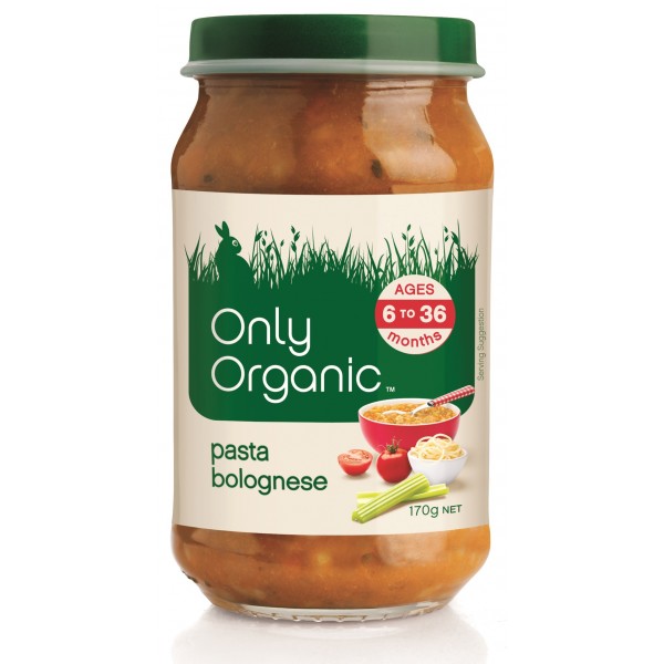 有機肉醬意粉 170g - Only Organic - BabyOnline HK