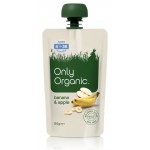 Organic Banana & Apple 120g - Only Organic - BabyOnline HK