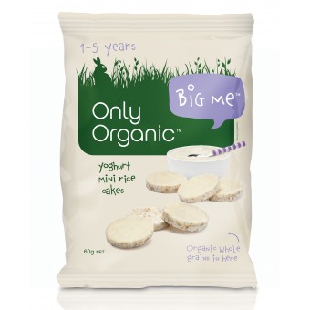 Organic Yoghurt Kindy Rice Cakes 60g