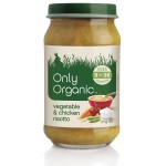 Organic Vegetable & Chicken Risotto 170g - Only Organic - BabyOnline HK