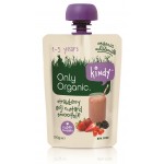 Organic Stawberry Goji Custard Smoothie 100g - Only Organic - BabyOnline HK