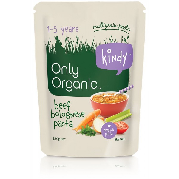 Organic Beef Bolognese Pasta 220g - Only Organic - BabyOnline HK