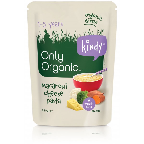 Organic Vegetable Macaroni Cheese 220g - Only Organic - BabyOnline HK