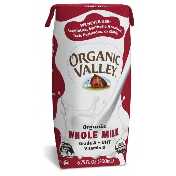 Organic Whole Milk 200ml - Organic Valley - BabyOnline HK