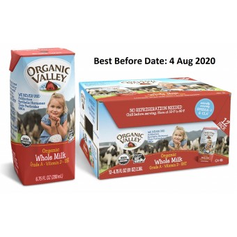 Organic Whole Milk 200ml (12 packs)