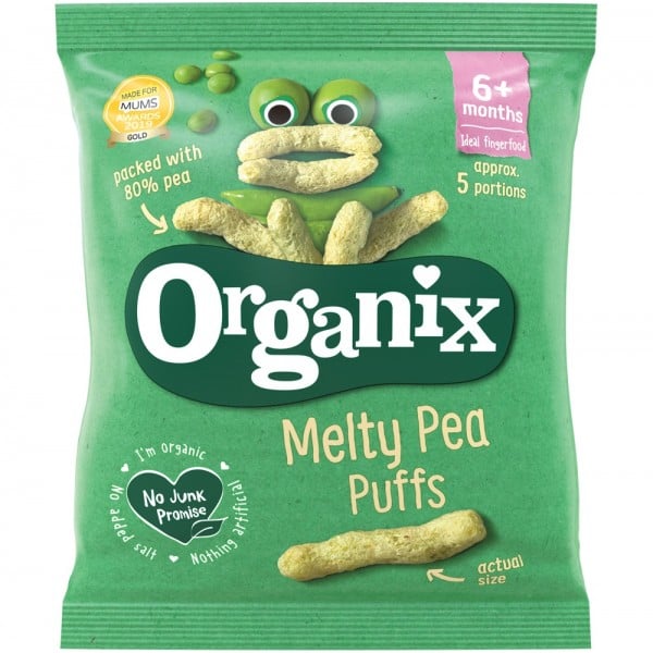 Organic Melty Pea Puffs 15g - Organix - BabyOnline HK