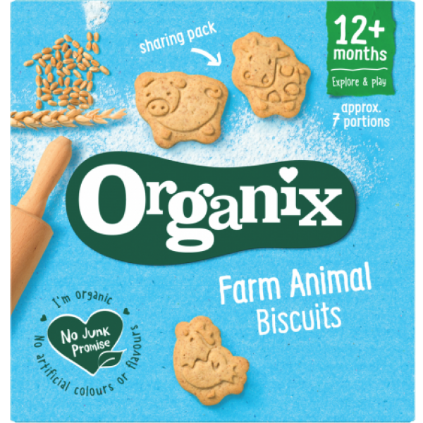 Organic Animal Biscuits 100g - Organix - BabyOnline HK