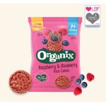 Organic Raspberry & Blueberry Rice Cakes 50g - Organix - BabyOnline HK