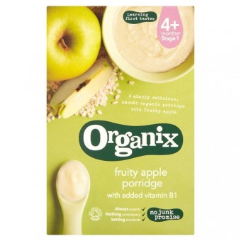 Organic Fruity Apple Porridge 120g 