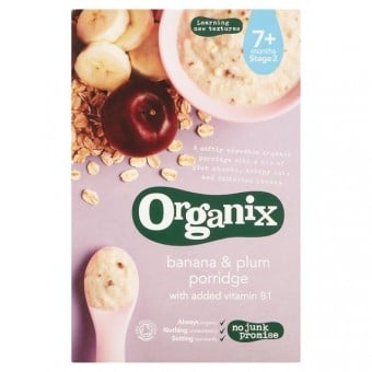 Organic Banana & Plum Porridge 200g
