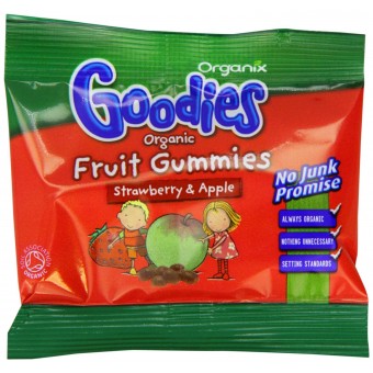 Organic Fruit Gummies - Strawberry & Apple 12g
