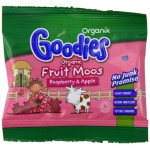 Organic Fruit Moos - Raspberry & Apple - 4 x 12g - Organix - BabyOnline HK