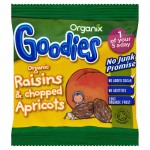 Organic Raisins & Chopped Apricot (4 x 18g) - Organix - BabyOnline HK