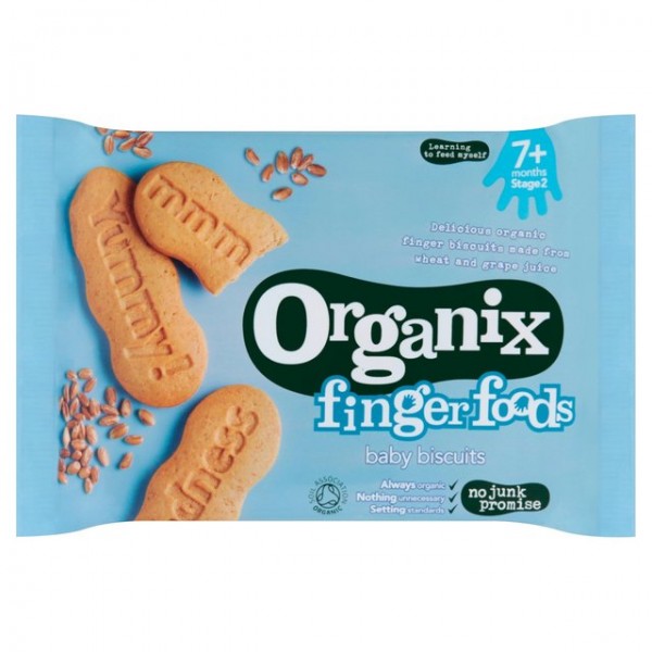 Organic Baby Biscuit 100g - Organix - BabyOnline HK
