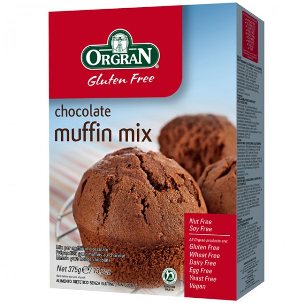 Gluten Free Chocolate Muffin Mix 375g - Orgran - BabyOnline HK