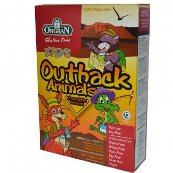 Gluten Free Kids Outback Animal Chocolate Cookies 175g