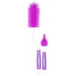 Silicone Baby Bottle Brush Set - Purple - Other Korean Brand - BabyOnline HK