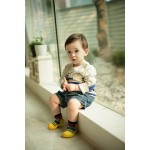 Attipas - Baby Walking Shoes - Rainbow Yellow (Size M) - Attipas - BabyOnline HK