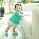 Attipas - 嬰兒學行鞋 - New Corsage Green (Size XL) - Attipas - BabyOnline HK
