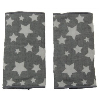 Reversible Belt Cover (Grey Stars)